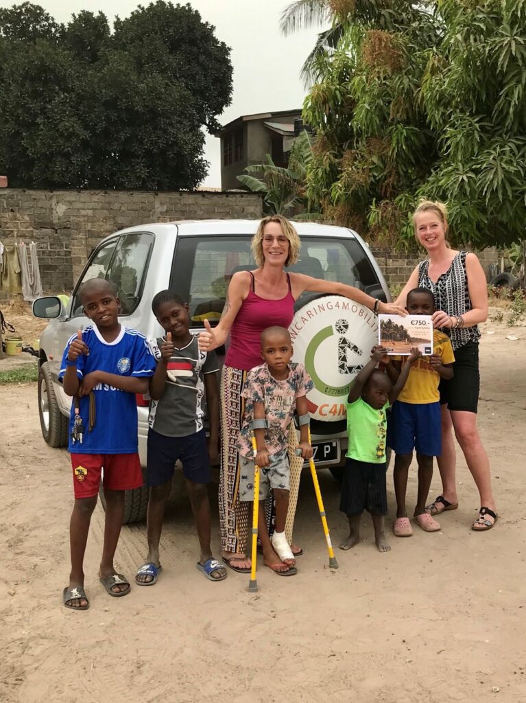 Voor mij een groot moment van dankbaarheid in Gambia